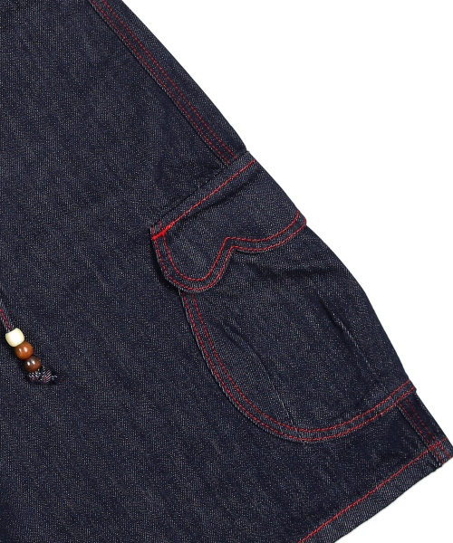 RuNaKi'Hu'(ルナキフ)の「WXP041 ルナキフ漁港バミューダパンツ(INDIGO)(その他パンツ・レディース・その他・1/2/3)」の7枚目の写真