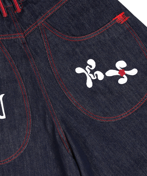 RuNaKi'Hu'(ルナキフ)の「WXP041 ルナキフ漁港バミューダパンツ(INDIGO)(その他パンツ・レディース・その他・1/2/3)」の8枚目の写真