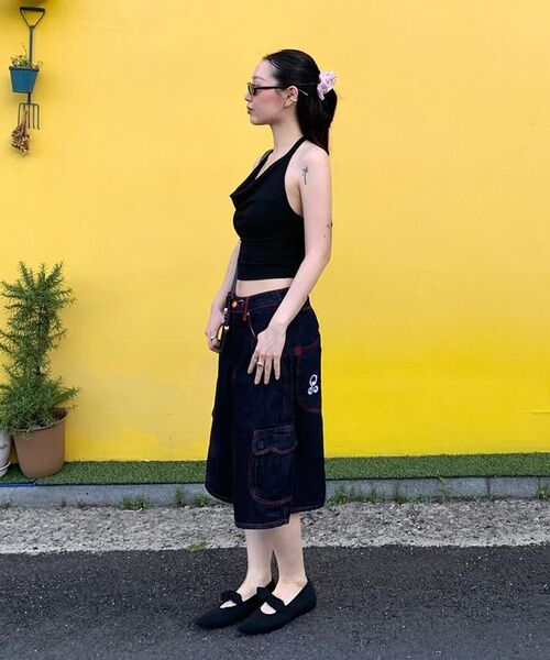 RuNaKi'Hu'(ルナキフ)の「WXP041 ルナキフ漁港バミューダパンツ(INDIGO)(その他パンツ・レディース・その他・1/2/3)」の13枚目の写真