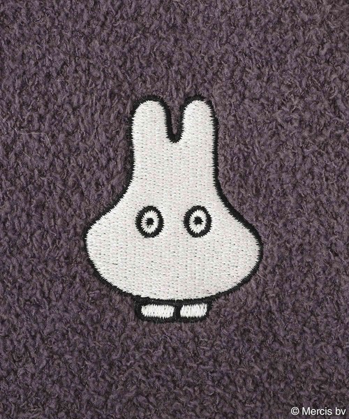 earth music&ecology(アースミュージックアンドエコロジー)の「miffy /earth モコモコカーディガン(カーディガン/ボレロ・レディース・ピンクベージュ/クリーム/チャコールグレー・FREE)」の13枚目の写真