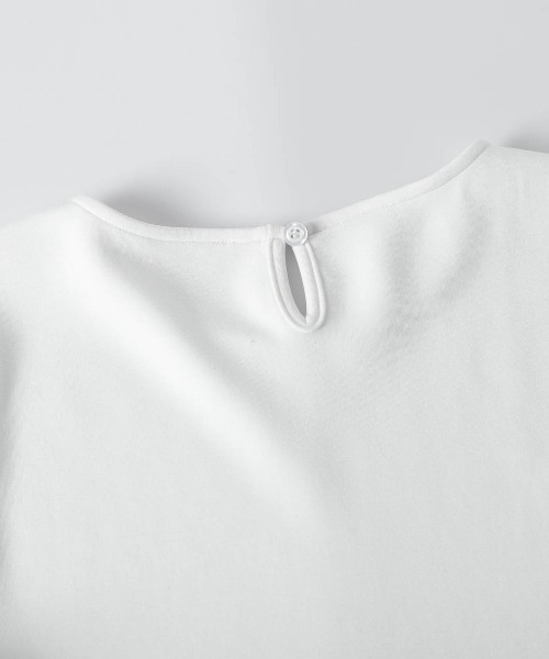 SUGAR BISKET(シュガービスケット)の「フリルペプラムカットソー(Tシャツ/カットソー・レディース・ブラック/ホワイト・フリー)」の19枚目の写真
