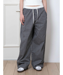 LOGO LOUNGE PANTS, BLACK