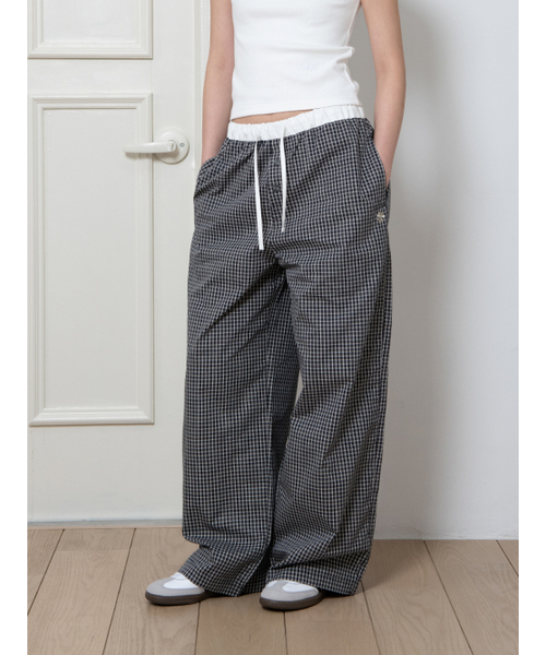 OAFISH(オアフィッシュ)の「LOGO LOUNGE PANTS, BLACK(その他パンツ・レディース・その他・ONE SIZE)」の2枚目の写真