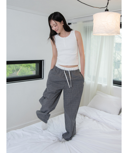 OAFISH(オアフィッシュ)の「LOGO LOUNGE PANTS, BLACK(その他パンツ・レディース・その他・ONE SIZE)」の5枚目の写真