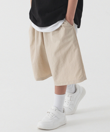 PIANER KIDS（ピアネールキッズ）の「ナイロンバンディングバミューダパンツ（ベージュ）（その他パンツ）」