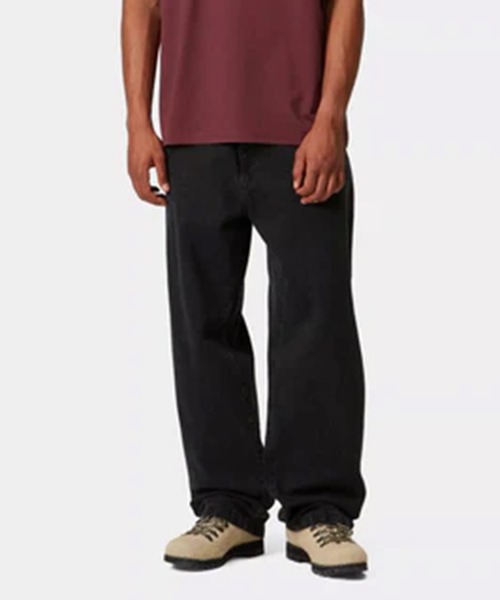 Carhartt WIP(カーハートダブリューアイピー)の「【Carhartt WIP】LANDON PANT stone washed I030468(その他パンツ・メンズ・ブラック/ブルー・34/30/32)」の2枚目の写真
