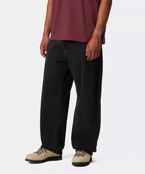 Carhartt WIP(カーハートダブリューアイピー)の「【Carhartt WIP】LANDON PANT stone washed I030468(その他パンツ・メンズ・ブラック/ブルー・34/30/32)」の4枚目の写真