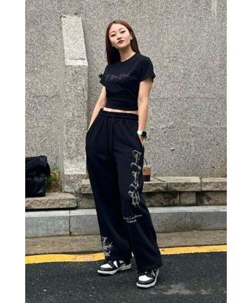 IFYOUWANT（イフユーウォント）の「DIA logo TEE black（Tシャツ/カットソー・レディース・その他・M）」の4枚目の写真