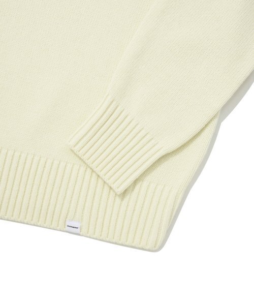 COVERNAT(カバーナット)の「ミドルCロゴクルーネックニットアイボリー(ニット/セーター・レディース・その他・L/XL/S/M)」の5枚目の写真