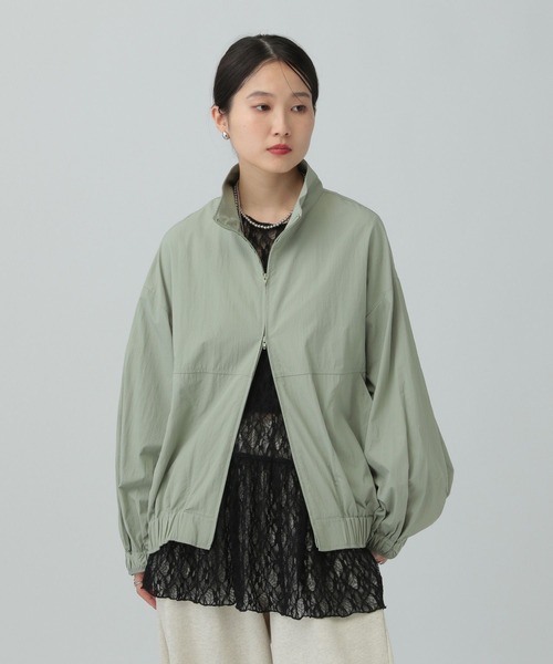 LEPSIM(レプシィム)の「総レース長袖ペプラム 637690(シャツ/ブラウス・レディース・アイボリー/ブラック・FREE)」の2枚目の写真