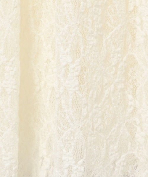 LEPSIM(レプシィム)の「総レース長袖ペプラム 637690(シャツ/ブラウス・レディース・アイボリー/ブラック・FREE)」の16枚目の写真