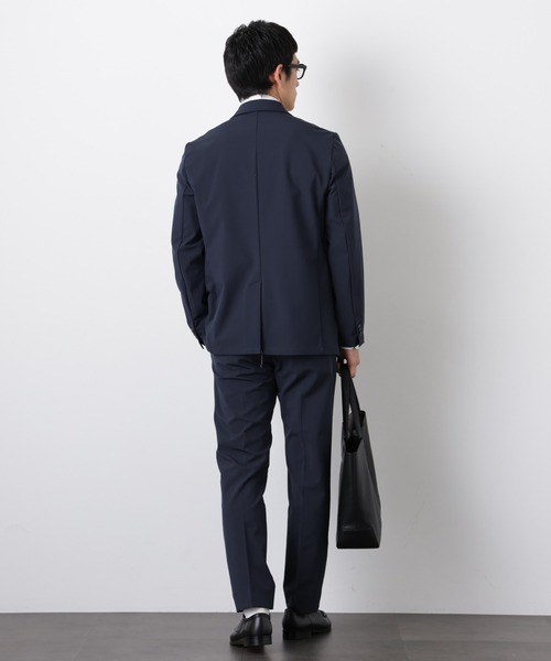 美品 ✨️ ナノユニバース ダメリーノ SOLOTEX セットアップ XL 紺 ナノユニバース ダメリーノ セットアップ 春秋 solotex ネイビー