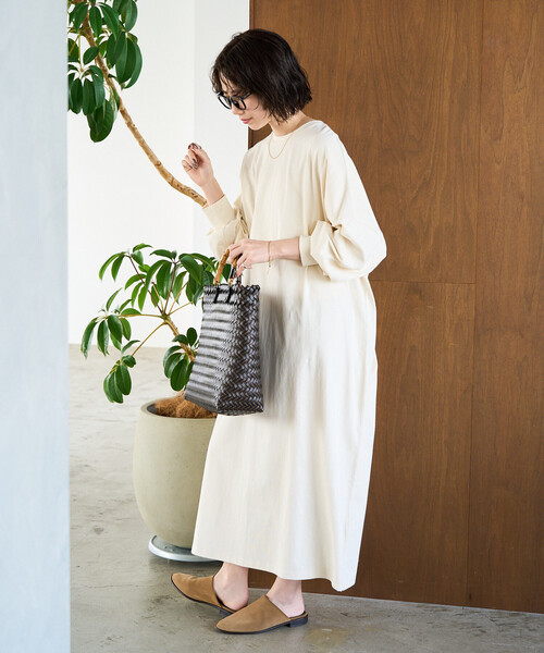 限定展開 オーバーサイズ ドルマンスリーブ ワンピース（ワンピース