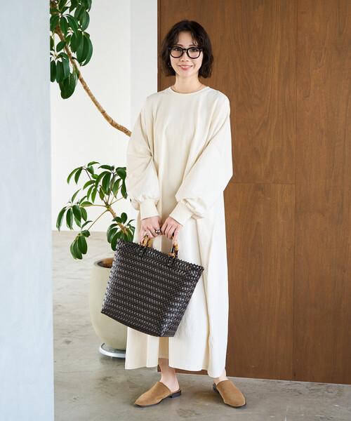 限定展開 オーバーサイズ ドルマンスリーブ ワンピース（ワンピース