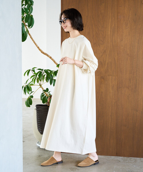 限定展開 オーバーサイズ ドルマンスリーブ ワンピース（ワンピース