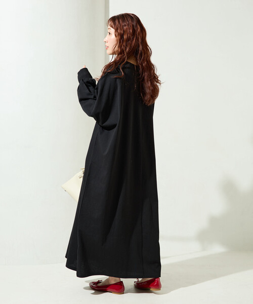 限定展開 オーバーサイズ ドルマンスリーブ ワンピース（ワンピース