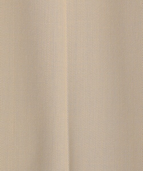 DES PRES(デ・プレ)の「ハイツイストギャバジン 2タックワイドパンツ(スラックス・レディース・ライトベージュ/チャコールグレー・32/34/38/36)」の11枚目の写真