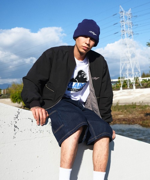 XLARGE（エクストララージ）の「STITCHED LOGO DENIM SHORTS（デニムパンツ・メンズ・インディゴブルー/オリーブ/ブラック・36inch/34inch/32inch/30inch）」の14枚目の写真