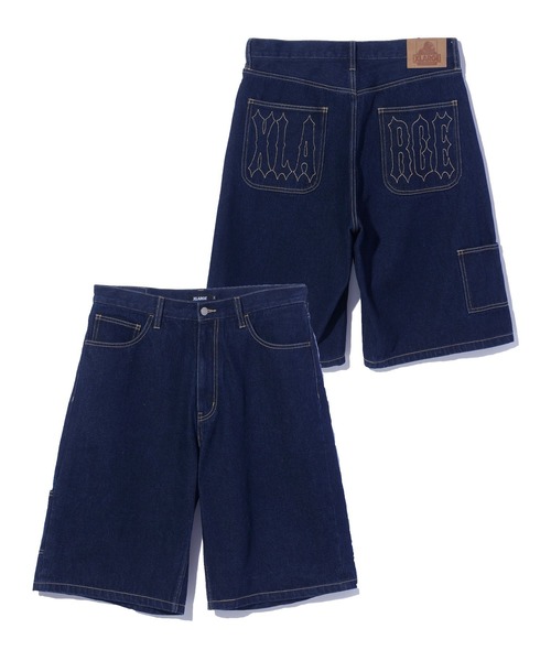 STITCHED LOGO DENIM SHORTS（デニムパンツ）｜XLARGE（エクストラ