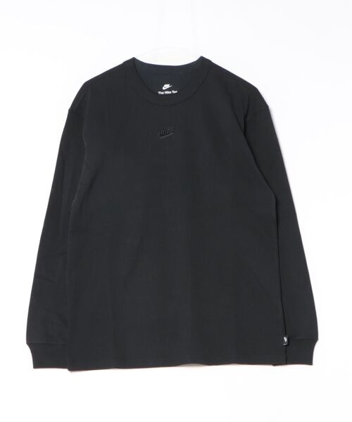 NIKE(ナイキ)の「《NIKEアパレル》AS M NSW TEE LSE LS PREM E(Tシャツ/カットソー・メンズ・ホワイト/ブラック・XL/L/M/S/2XL)」の1枚目の写真