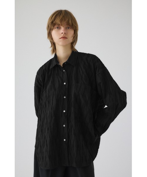 RIM.ARK(リムアーク)の「Tuck pleats back volume SH タック プリーツ バック ボリューム シャツ(シャツ/ブラウス・レディース・ブラック/ネイビー/ホワイト・FREE)」の19枚目の写真