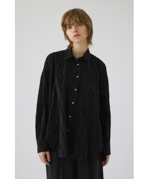 RIM.ARK(リムアーク)の「Tuck pleats back volume SH タック プリーツ バック ボリューム シャツ(シャツ/ブラウス・レディース・ブラック/ネイビー/ホワイト・FREE)」の20枚目の写真