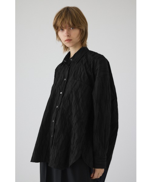 RIM.ARK(リムアーク)の「Tuck pleats back volume SH タック プリーツ バック ボリューム シャツ(シャツ/ブラウス・レディース・ブラック/ネイビー/ホワイト・FREE)」の21枚目の写真