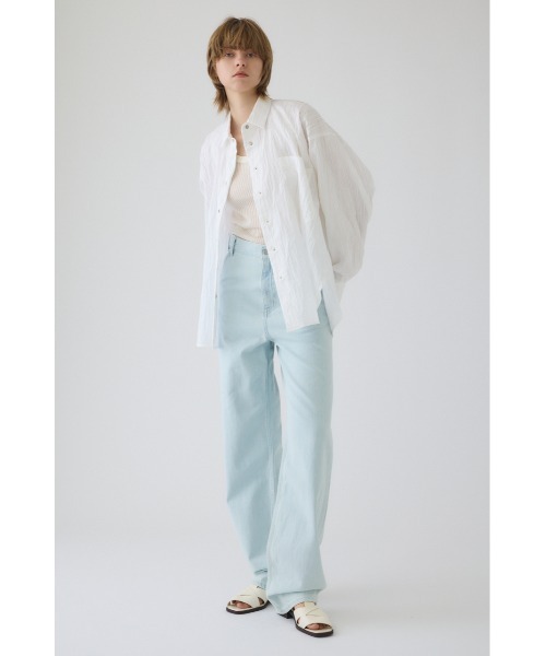 RIM.ARK(リムアーク)の「Tuck pleats back volume SH タック プリーツ バック ボリューム シャツ(シャツ/ブラウス・レディース・ブラック/ネイビー/ホワイト・FREE)」の5枚目の写真