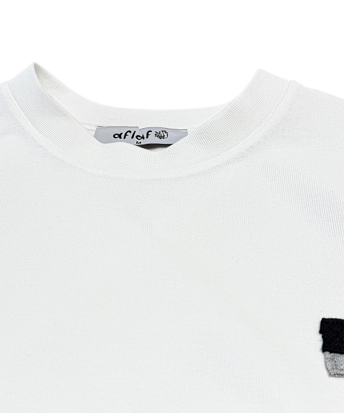 AFLAF(アプラプ)の「M SWEATSHIRT 019 Essential WHITE(スウェット・メンズ・その他・MEDIUM)」の2枚目の写真