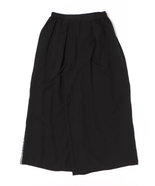 倭物やカヤ(ワモノヤカヤ)の「【倭物やカヤ】春霰八掛ワイドパンツ(その他パンツ・レディース・スミクロ/ライトグレー/パープル・FREE)」の4枚目の写真