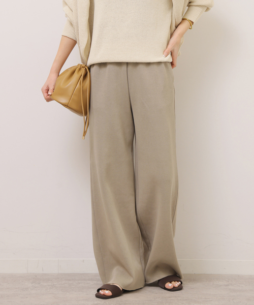 JOURNAL STANDARD relume（ジャーナルスタンダード　レリューム）の「カットイージーパンツ（その他パンツ・レディース・ブラック/チャコールグレー・FREE）」の8枚目の写真