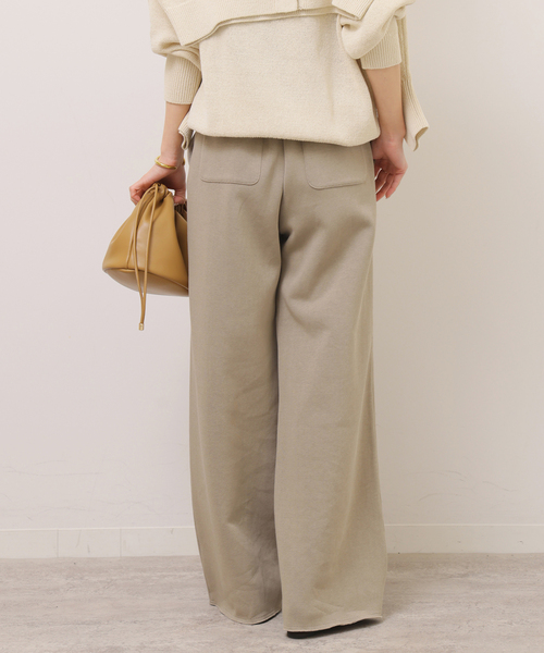 JOURNAL STANDARD relume（ジャーナルスタンダード　レリューム）の「カットイージーパンツ（その他パンツ・レディース・ブラック/チャコールグレー・FREE）」の11枚目の写真