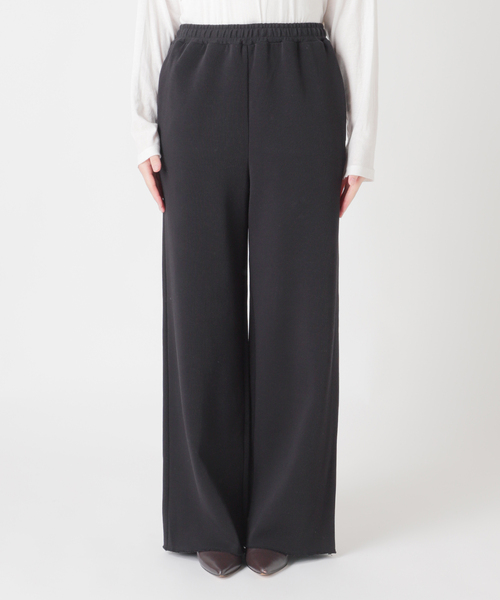 JOURNAL STANDARD relume（ジャーナルスタンダード　レリューム）の「カットイージーパンツ（その他パンツ・レディース・ブラック/チャコールグレー・FREE）」の12枚目の写真