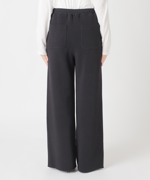 JOURNAL STANDARD relume（ジャーナルスタンダード　レリューム）の「カットイージーパンツ（その他パンツ・レディース・ブラック/チャコールグレー・FREE）」の14枚目の写真