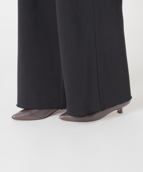 JOURNAL STANDARD relume（ジャーナルスタンダード　レリューム）の「カットイージーパンツ（その他パンツ・レディース・ブラック/チャコールグレー・FREE）」の19枚目の写真