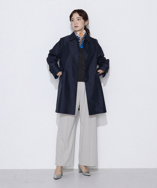 COMME CA（コムサ）の「コンパクトハリジャージー ワイドパンツ（その他パンツ・レディース・グレイッシュベージュ/ブラック/チャコール・9号/7号/11号）」の10枚目の写真