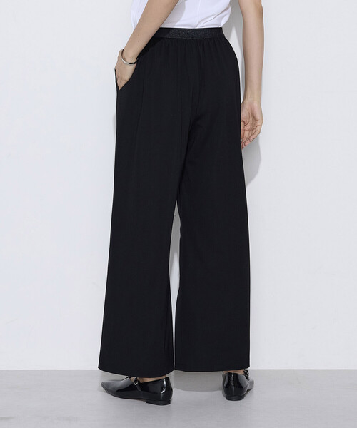 COMME CA（コムサ）の「コンパクトハリジャージー ワイドパンツ（その他パンツ・レディース・グレイッシュベージュ/ブラック/チャコール・9号/7号/11号）」の17枚目の写真