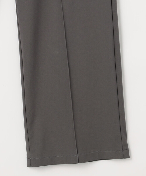 COMME CA（コムサ）の「コンパクトハリジャージー ワイドパンツ（その他パンツ・レディース・グレイッシュベージュ/ブラック/チャコール・9号/7号/11号）」の5枚目の写真