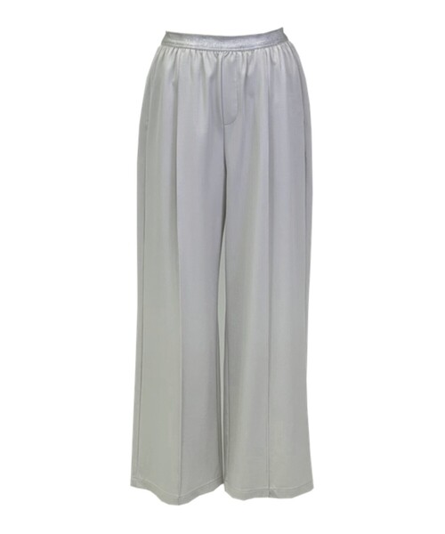 COMME CA（コムサ）の「コンパクトハリジャージー ワイドパンツ（その他パンツ・レディース・グレイッシュベージュ/ブラック/チャコール・9号/7号/11号）」の8枚目の写真