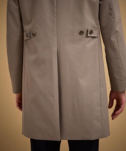 TAKEO KIKUCHI（タケオキクチ）の「撥水ツイル スタンドカラー コート（その他アウター・メンズ・ベージュ/ネイビー・02/03/04）」の10枚目の写真