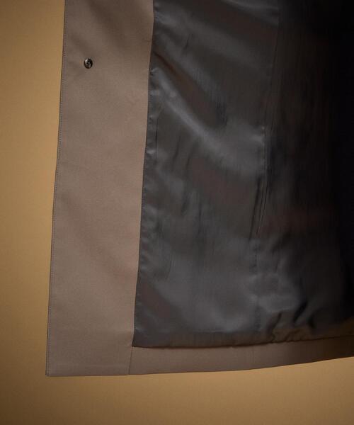 TAKEO KIKUCHI（タケオキクチ）の「撥水ツイル スタンドカラー コート（その他アウター・メンズ・ベージュ/ネイビー・02/03/04）」の14枚目の写真