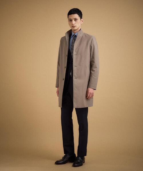 TAKEO KIKUCHI（タケオキクチ）の「撥水ツイル スタンドカラー コート（その他アウター・メンズ・ベージュ/ネイビー・02/03/04）」の21枚目の写真