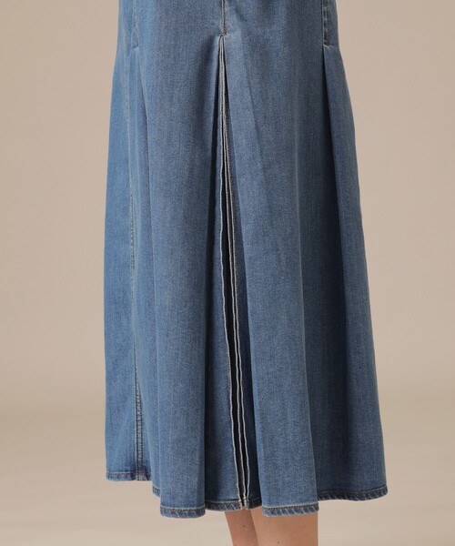 MACKINTOSH LONDON（マッキントッシュ ロンドン）の「コットンポリエステルレーヨンデニムスカート（デニムスカート・レディース・ブルー/ネイビー・36/38）」の7枚目の写真