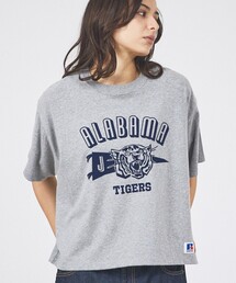 【RUSSELL×JACKSON MATISSE】Tri-Blend Jersey ALABAMA Tee / Tri-BlendジャージーアラバマTシャツ