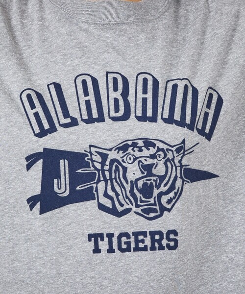 Russell Athletic(ラッセルアスレティック)の「【RUSSELL×JACKSON MATISSE】Tri-Blend Jersey ALABAMA Tee / Tri-BlendジャージーアラバマTシャツ(Tシャツ/カットソー・レディース・ネイビー/グレー・フリー)」の14枚目の写真
