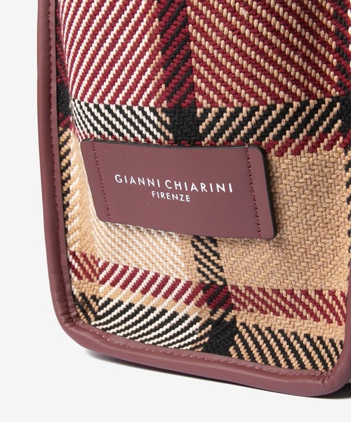 GIANNI CHIARINI(ジャンニ キアリーニ)の「GIANNI CHIARINI MARCELLA M ジャンニ キアリーニ マルチェッラ ハンドバッグ(ハンドバッグ・レディース・グリーン系1/オレンジ系その他/ボルドー・FREE)」の9枚目の写真