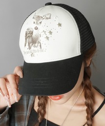 メッシュキャップ/バンビプリント