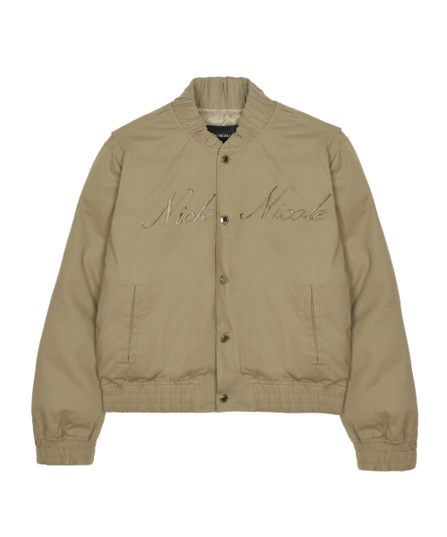 NICK&NICOLE(ニックアンドニコール)の「SHIRRING PADDING JUMPER_BEIGE(ダウンジャケット/コート・レディース・その他・FREE)」の4枚目の写真