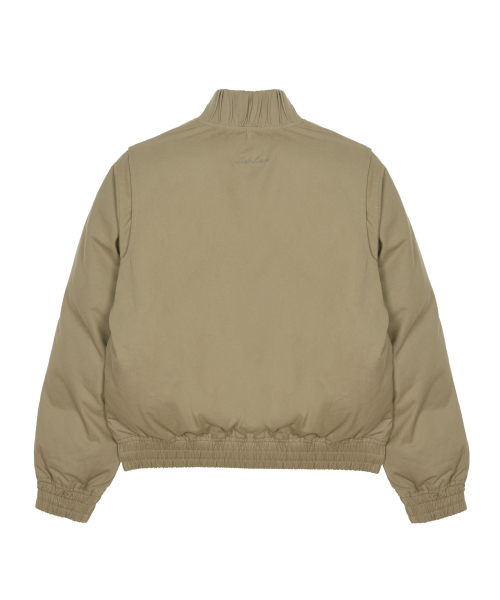 NICK&NICOLE(ニックアンドニコール)の「SHIRRING PADDING JUMPER_BEIGE(ダウンジャケット/コート・レディース・その他・FREE)」の5枚目の写真