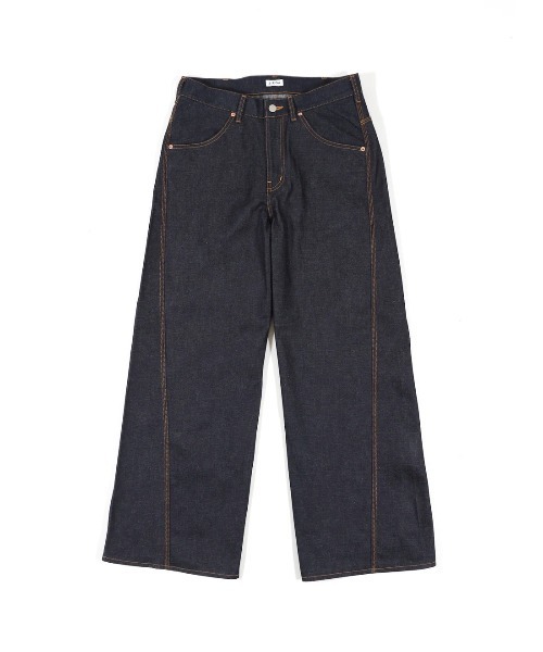 Jieda(ジエダ)の「3D WORK DENIM(デニムパンツ・メンズ・インディゴブルー・2/1)」の1枚目の写真